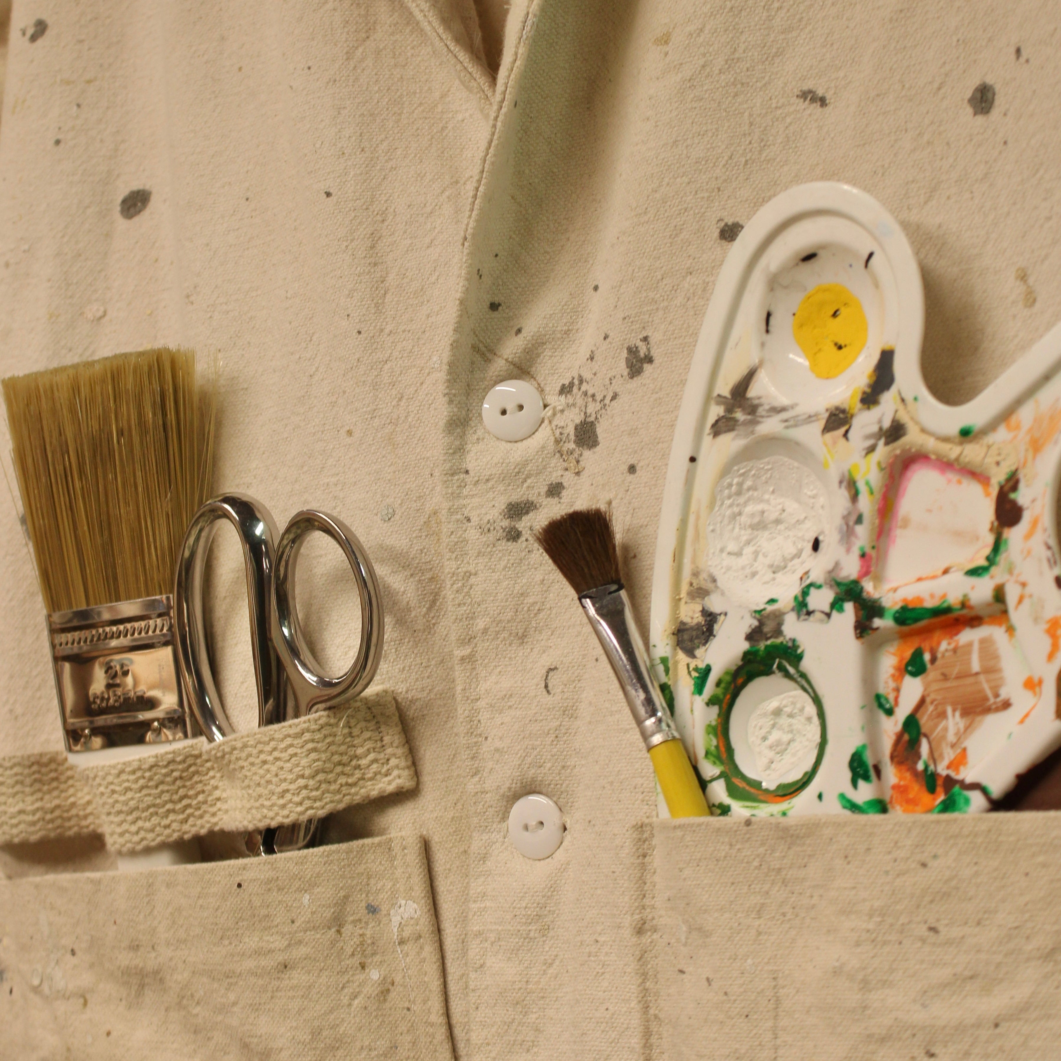 Upcycled Painter's Shirt