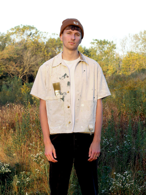 Upcycled Painter's Shirt