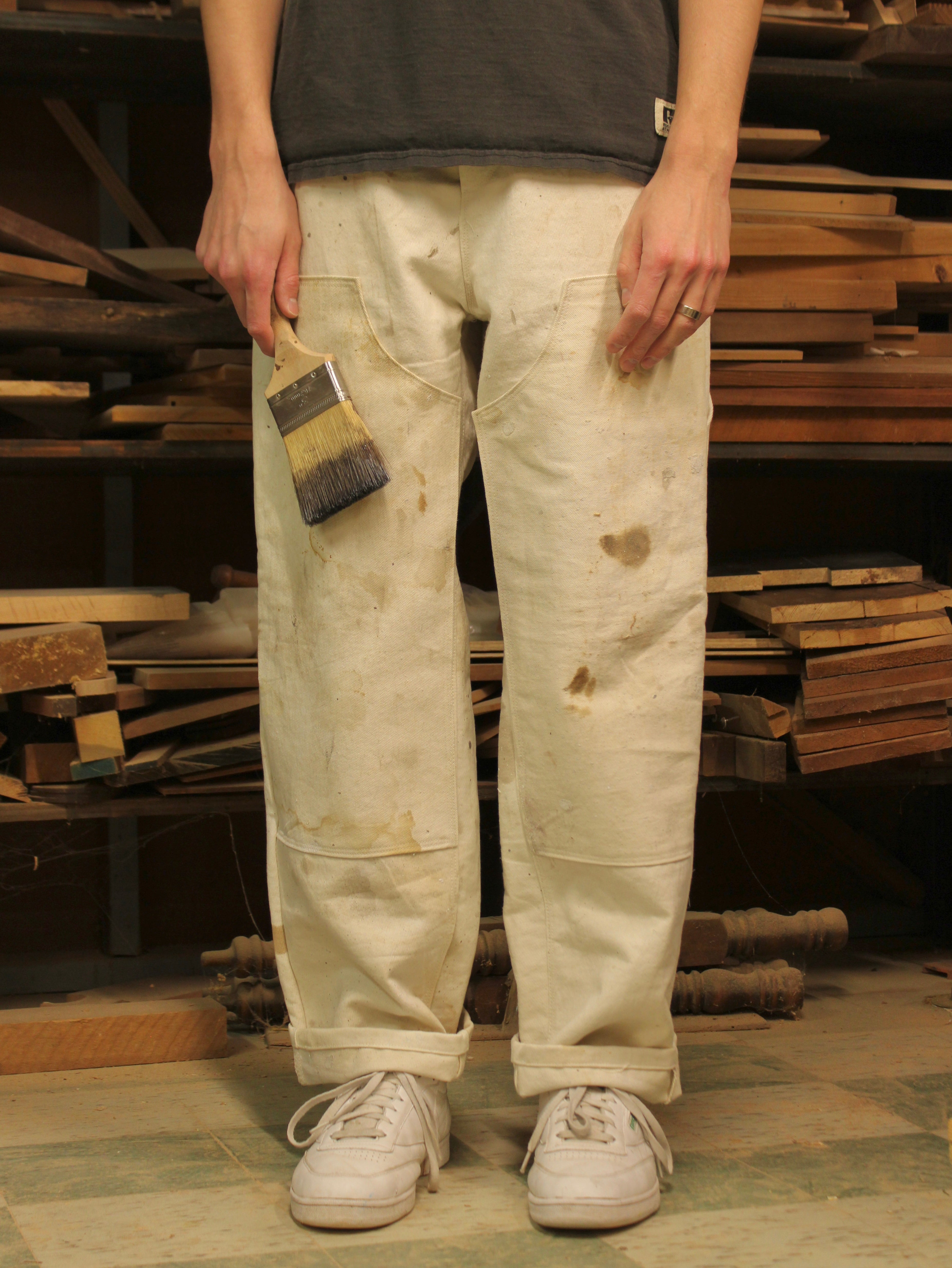 Upcycled Painter's Carpenter Pants