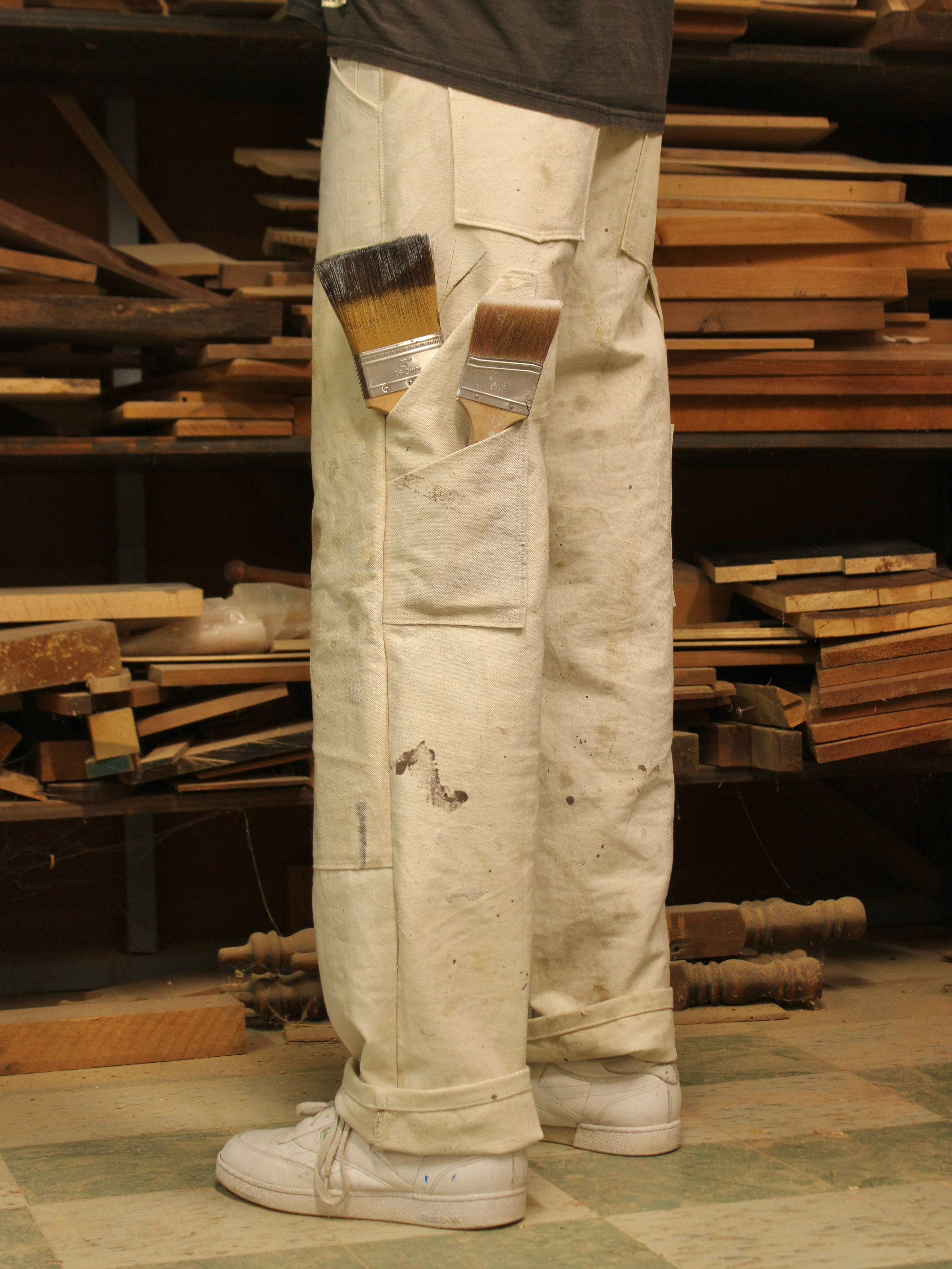 Upcycled Painter's Carpenter Pants