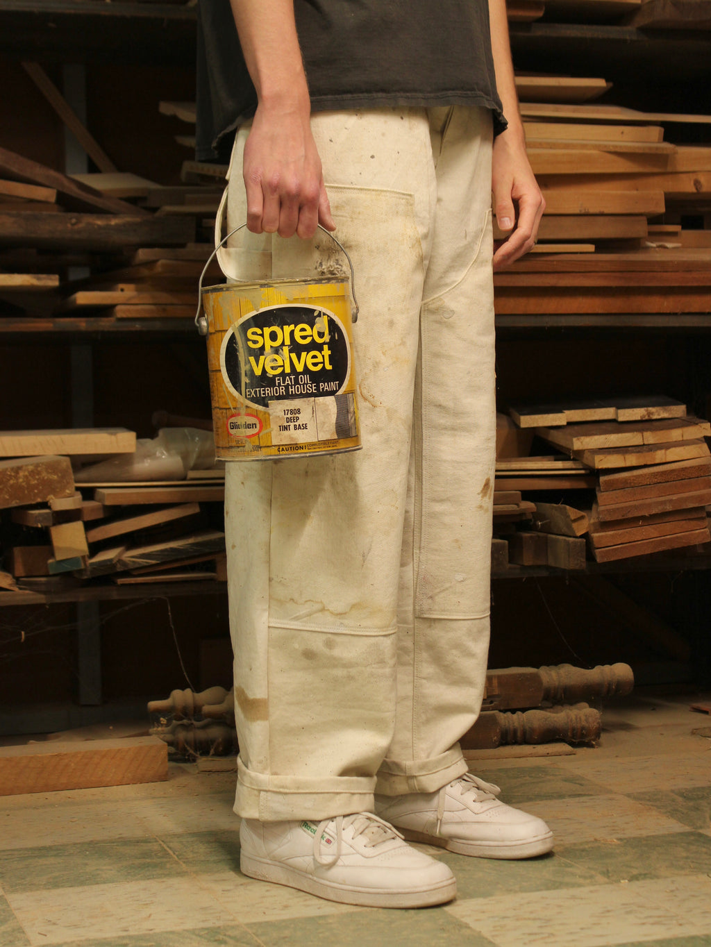 Upcycled Painter's Carpenter Pants